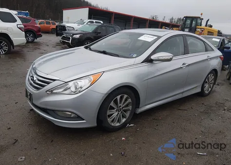 2014 Hyundai Sonata Limited из США, поврежденный, VIN 5NPEC4AC9EH845761